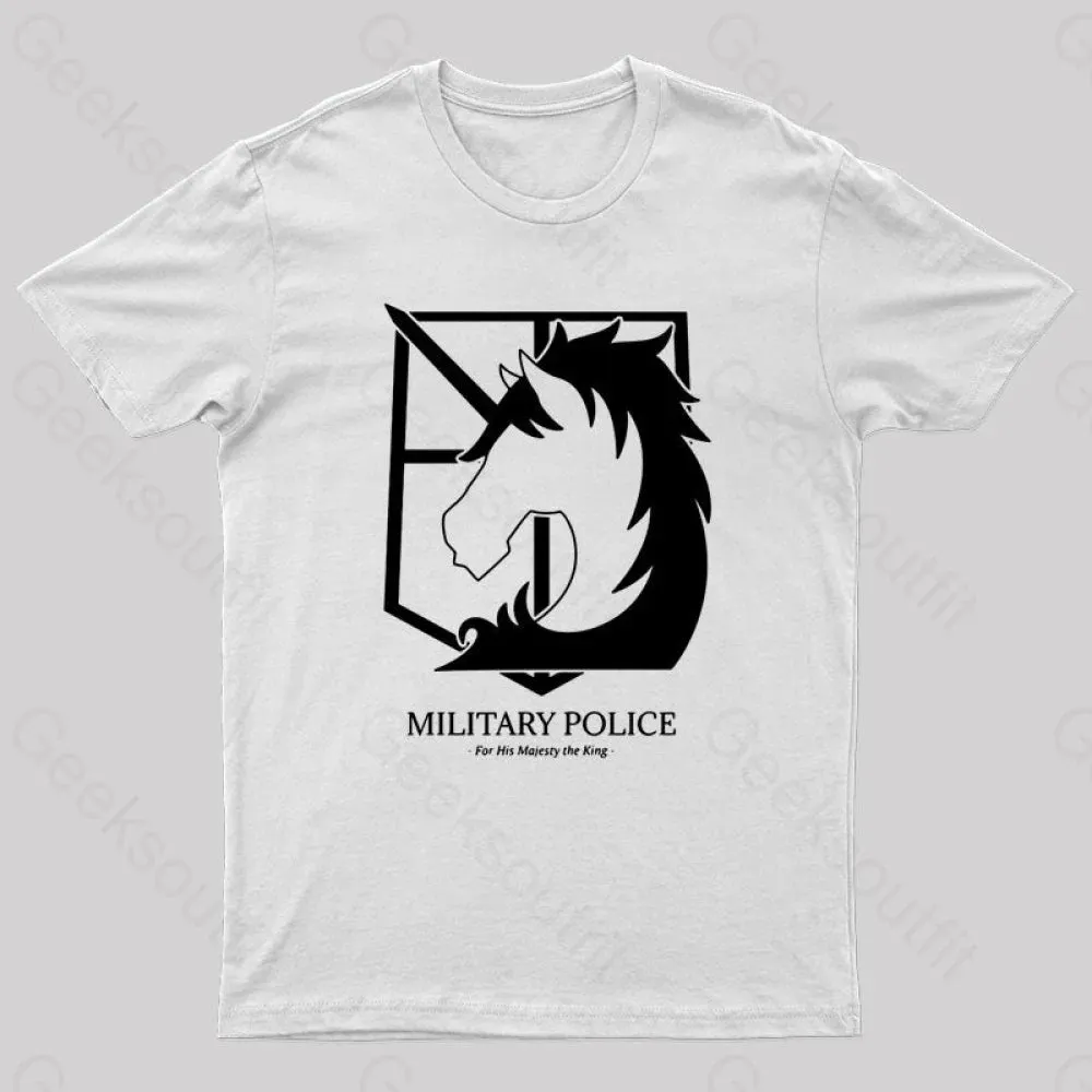 Military Police Geek T-Shirt - Image 11