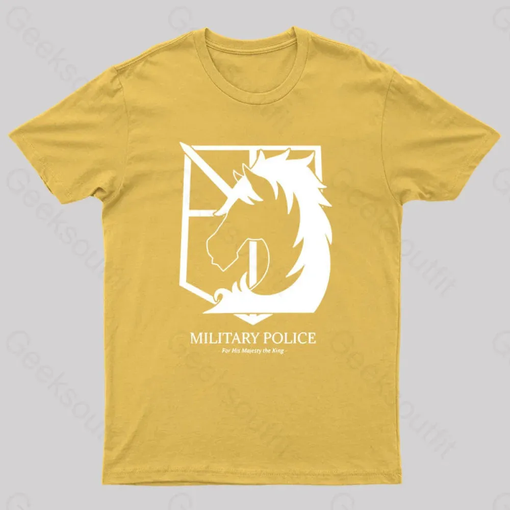 Military Police Geek T-Shirt - Image 7