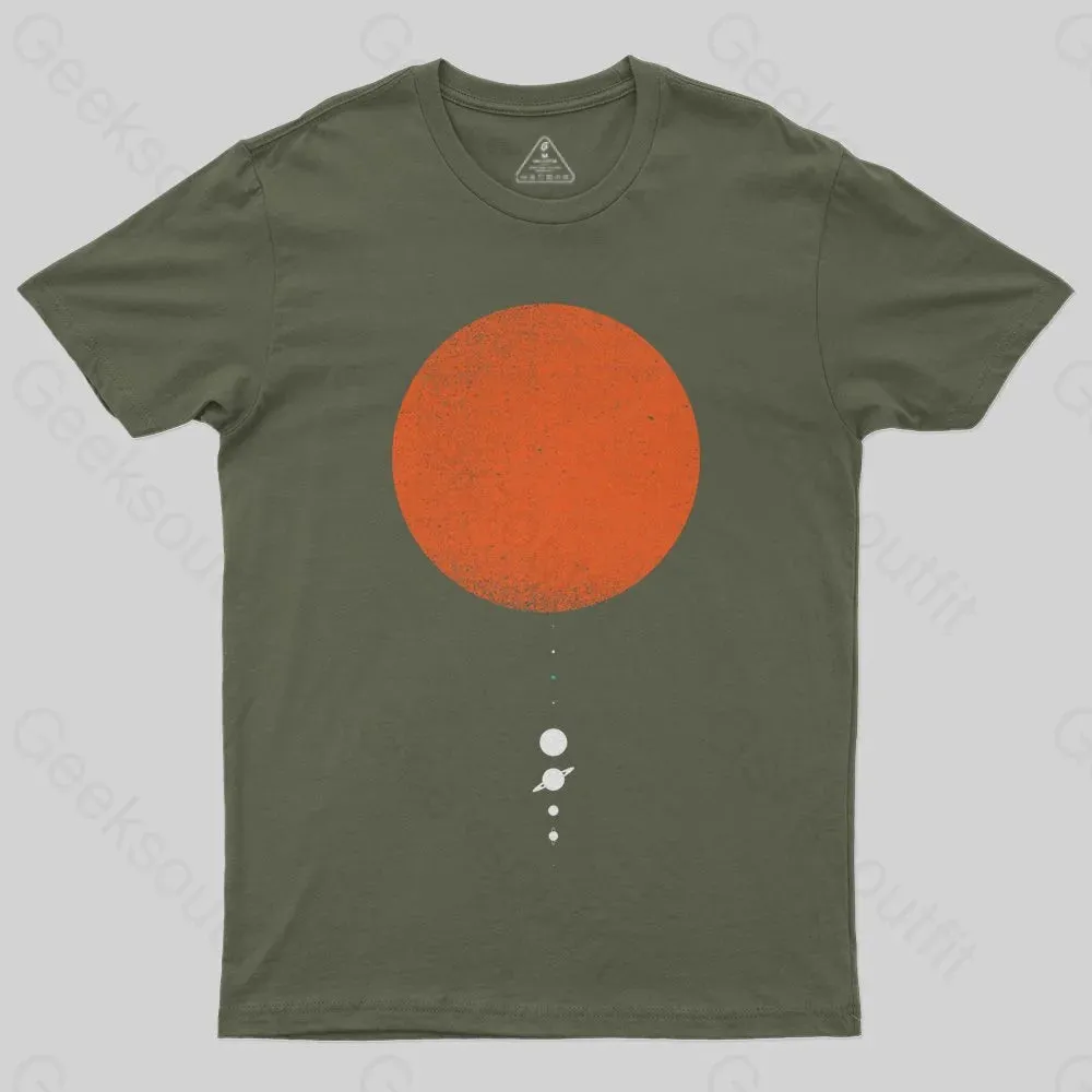 Minimal Solar System T-Shirt - Image 3