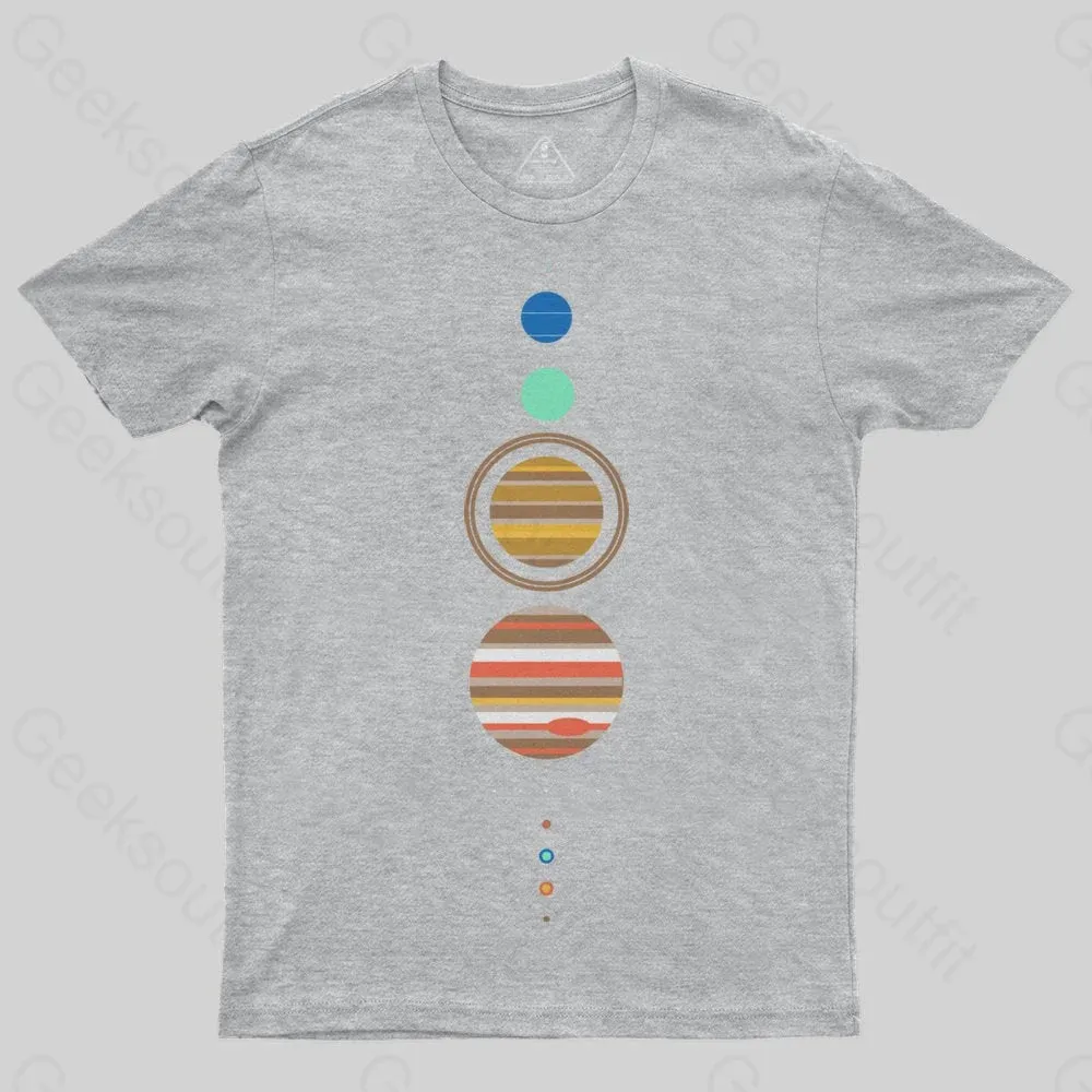 Minimal Solar System T-Shirt - Image 5