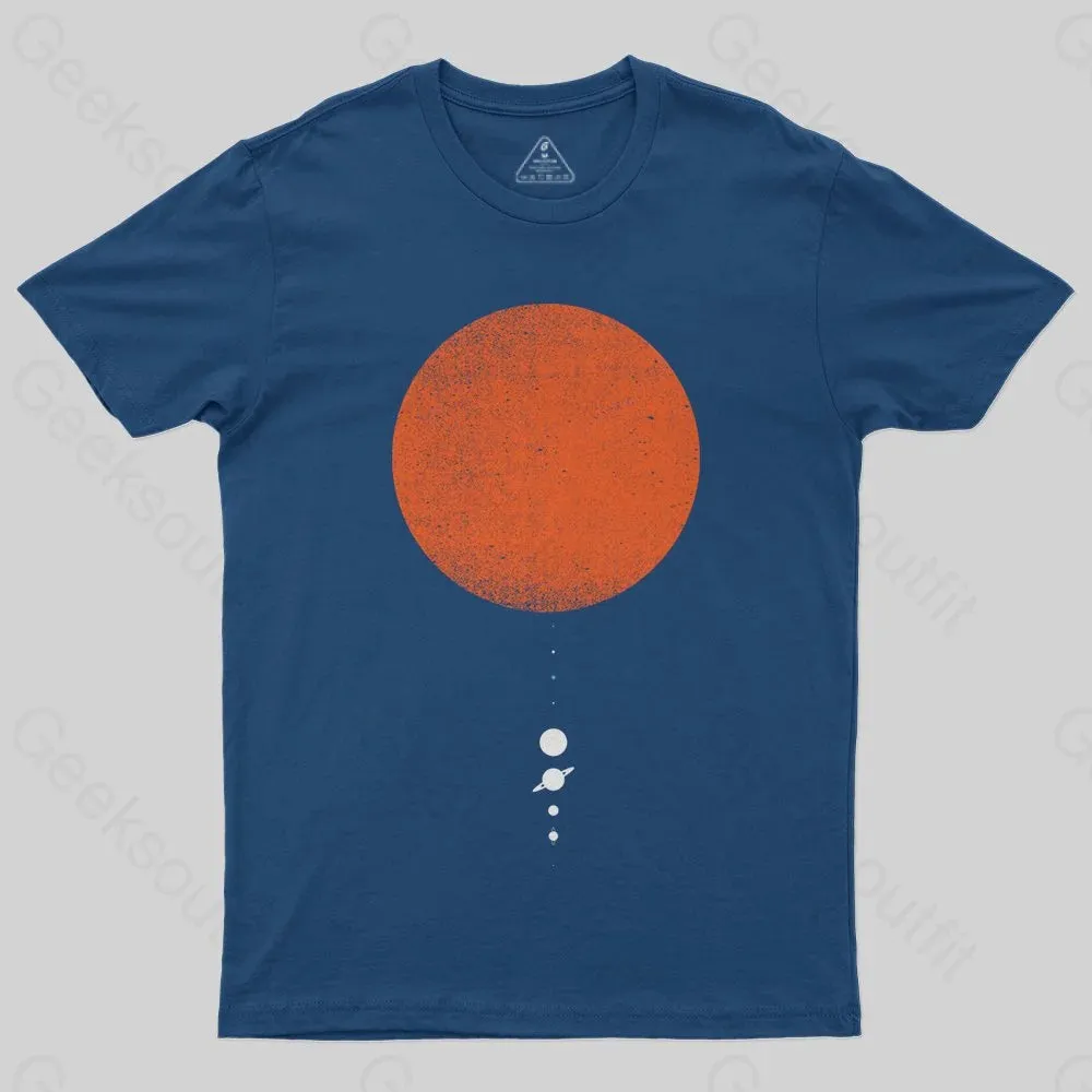 Minimal Solar System T-Shirt - Image 2