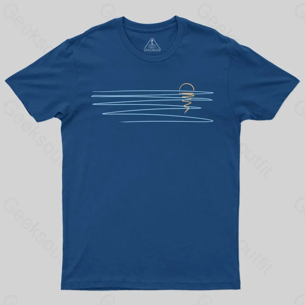 Minimal Sunset T-Shirt - Image 3