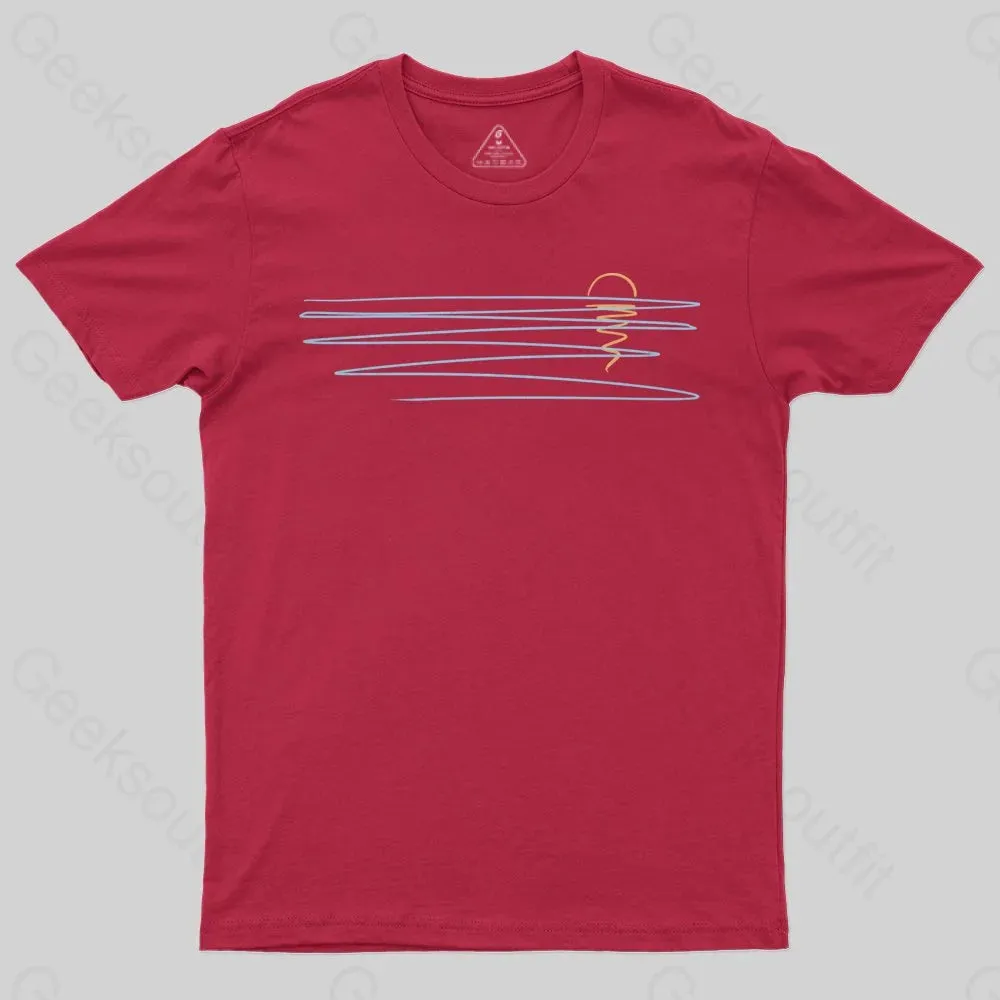 Minimal Sunset T-Shirt - Image 5