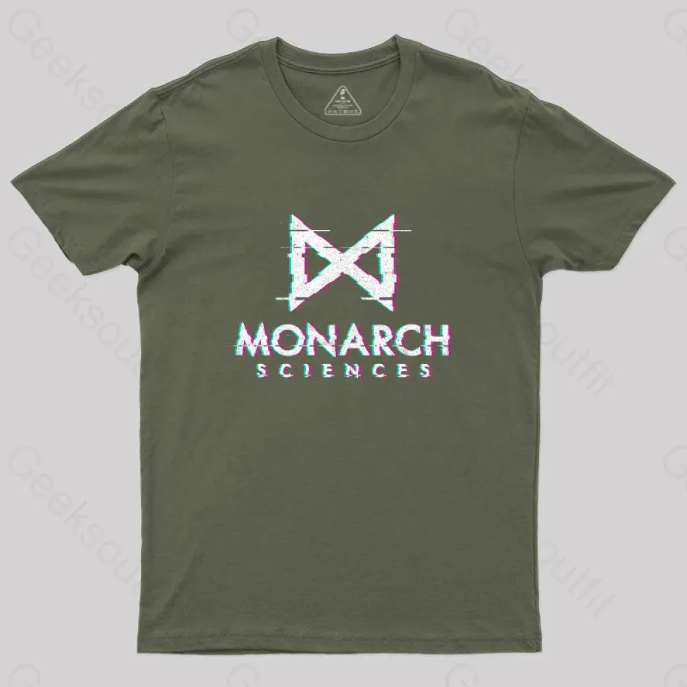Alternative view of Monarch Sciences Glitch Geek T-Shirt