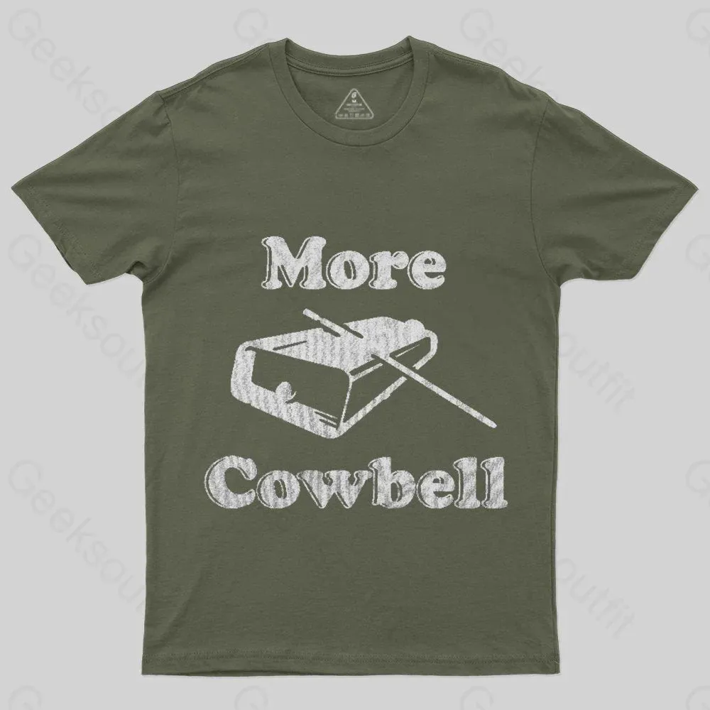 MORE COWBELL T-Shirt - Image 3