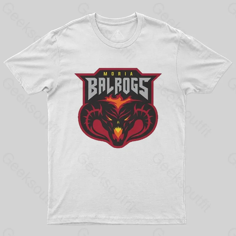 Alternative view of Moria Balrogs Team Logo T-Shirt
