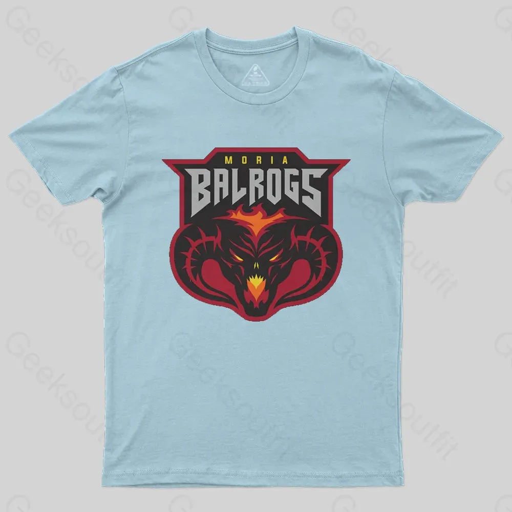 Moria Balrogs Team Logo T-Shirt - Image 6