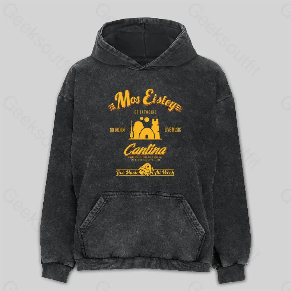 Mos Eisley Cantina Vintage Washed Hoodie