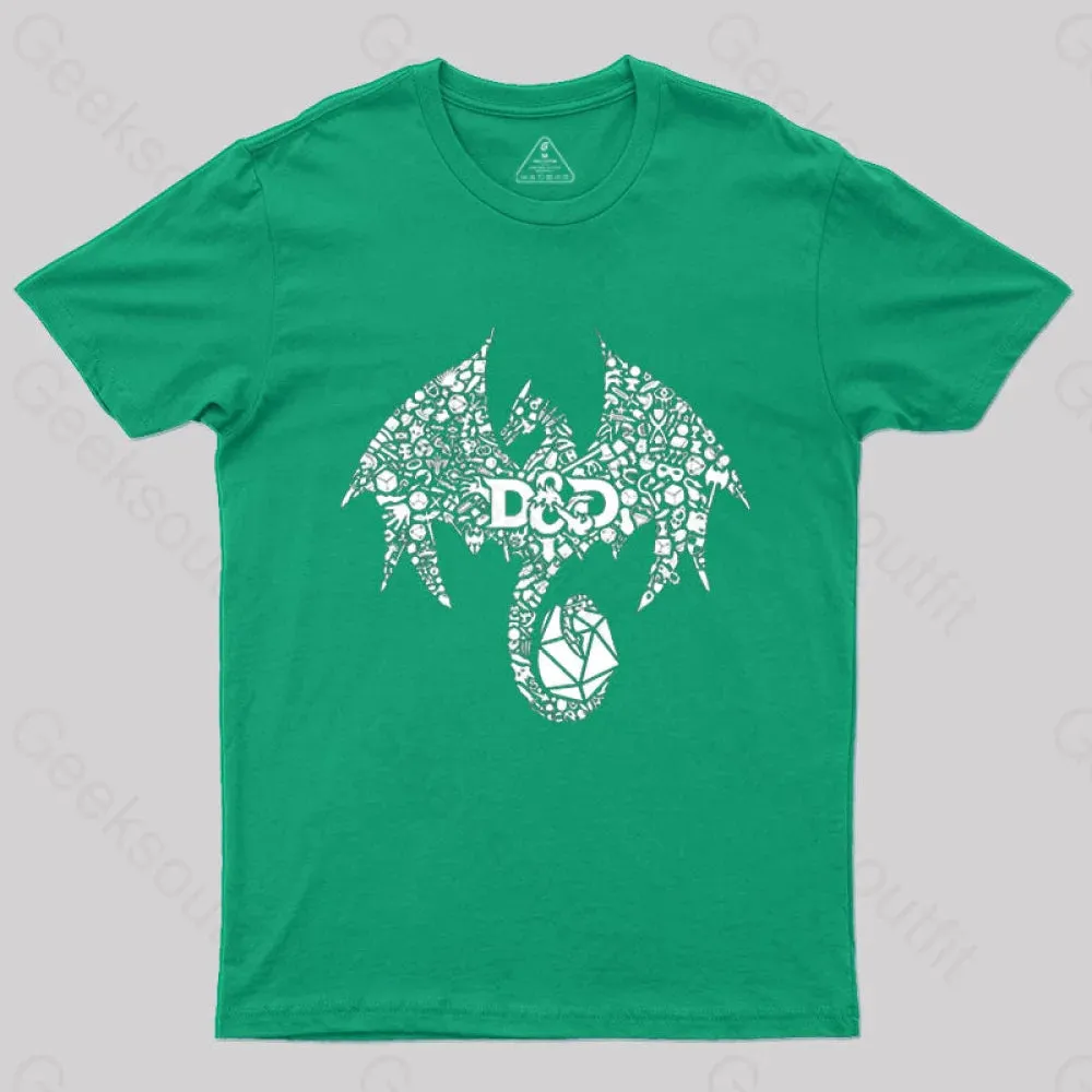 Mosaic Dragon T-Shirt - Image 4