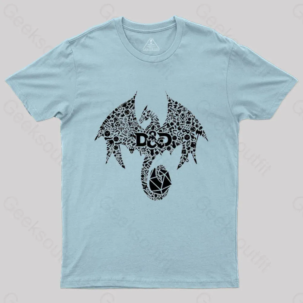 Mosaic Dragon T-Shirt - Image 6