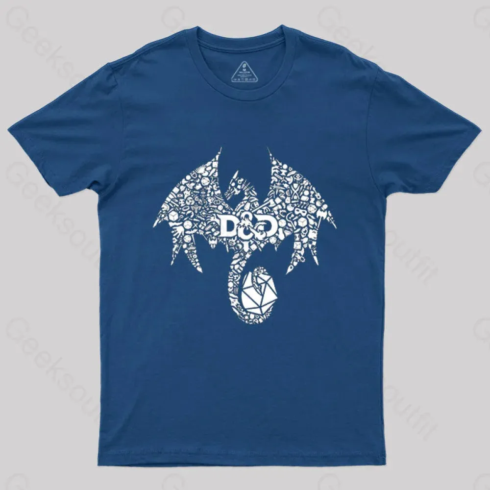 Mosaic Dragon T-Shirt - Image 2