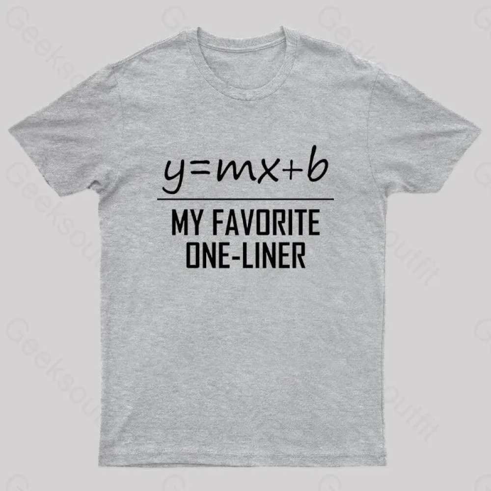 My Favorite One Liner Nerd T-Shirt - Image 9
