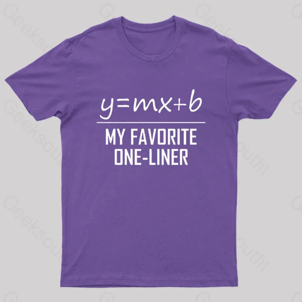 My Favorite One Liner Nerd T-Shirt - Image 6