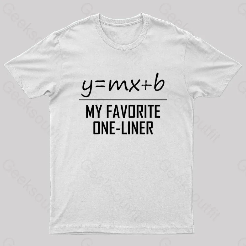 My Favorite One Liner Nerd T-Shirt - Image 11