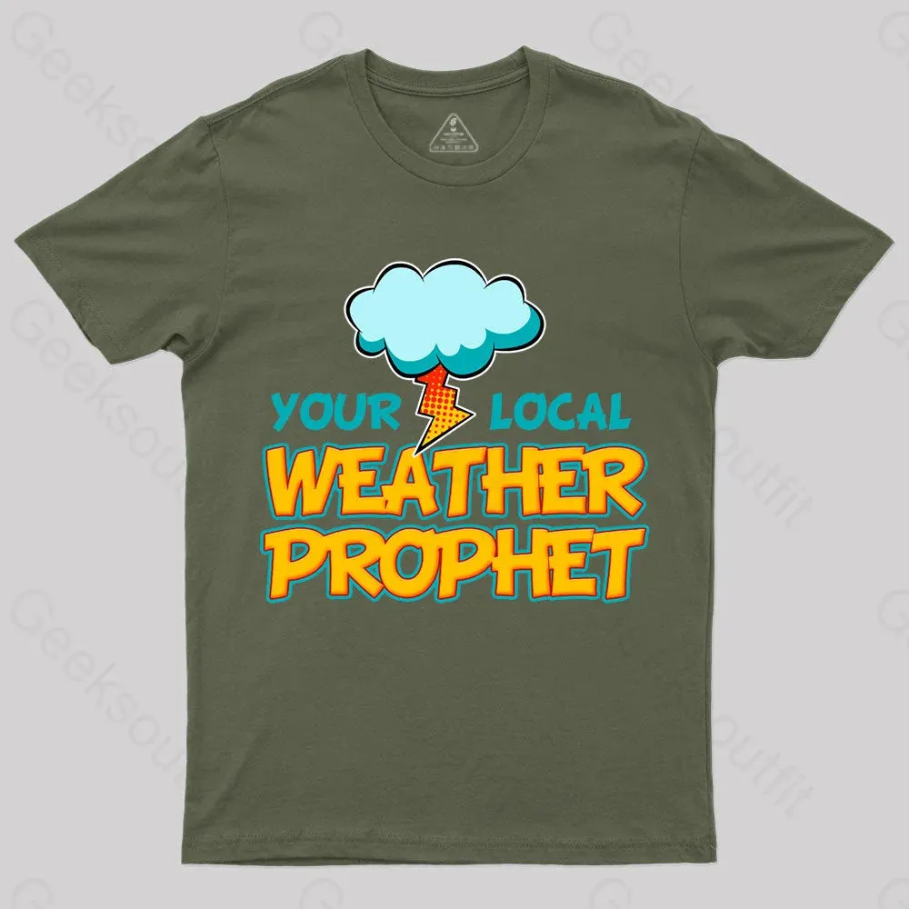 My Kid Is A Weather Prophet Nerd T-Shirt - Image 3