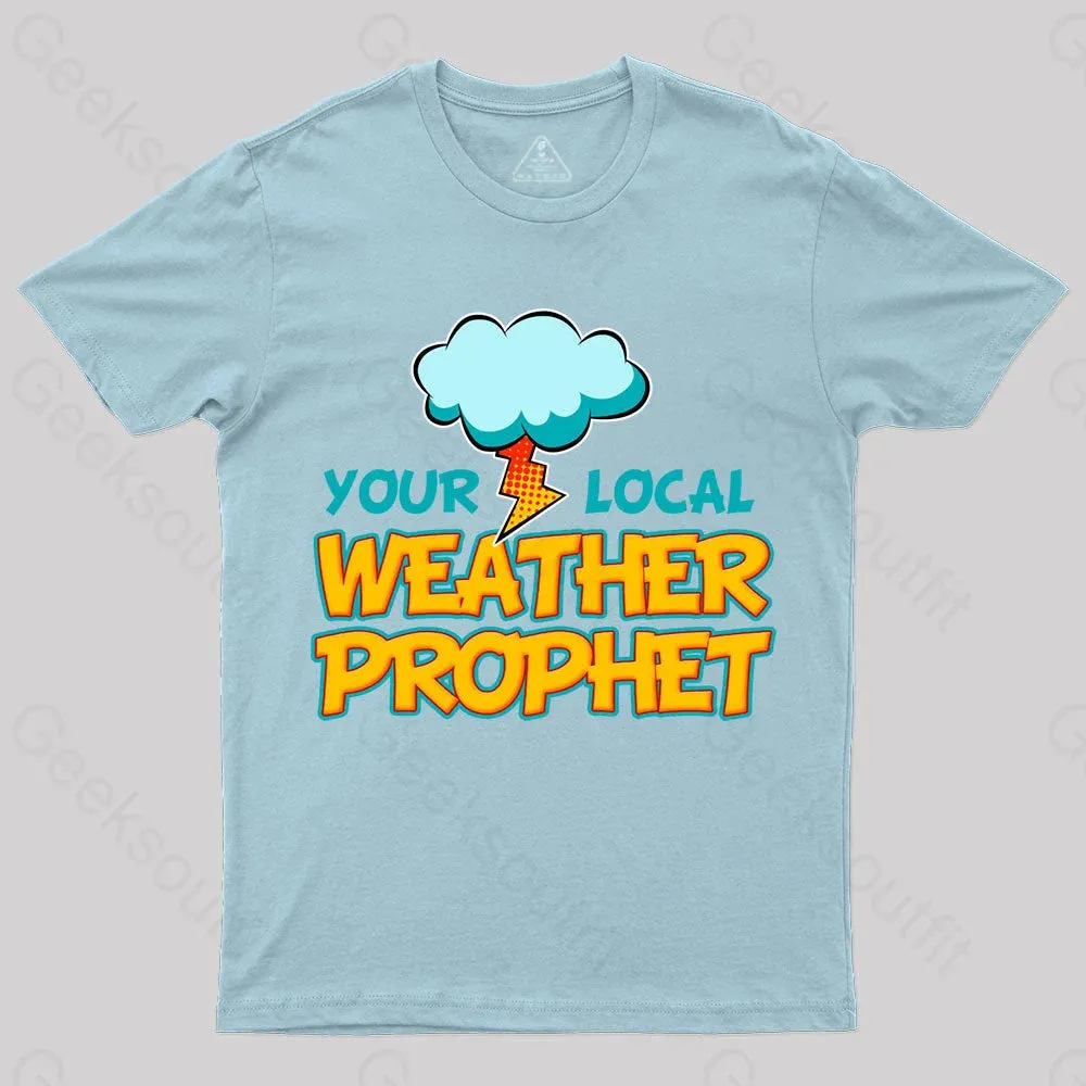My Kid Is A Weather Prophet Nerd T-Shirt - Image 8