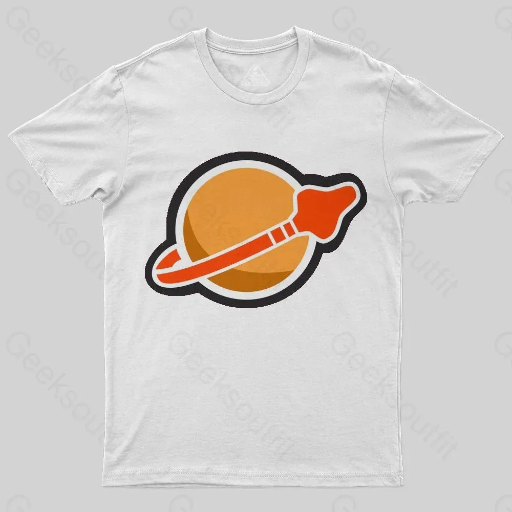 Alternative view of New Space Mars T-Shirt