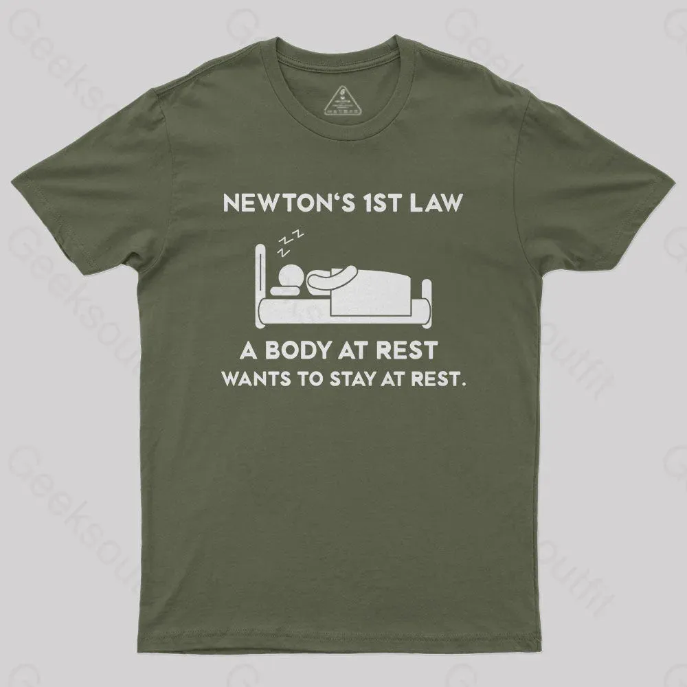 Newton's First Law T-Shirt - Image 3