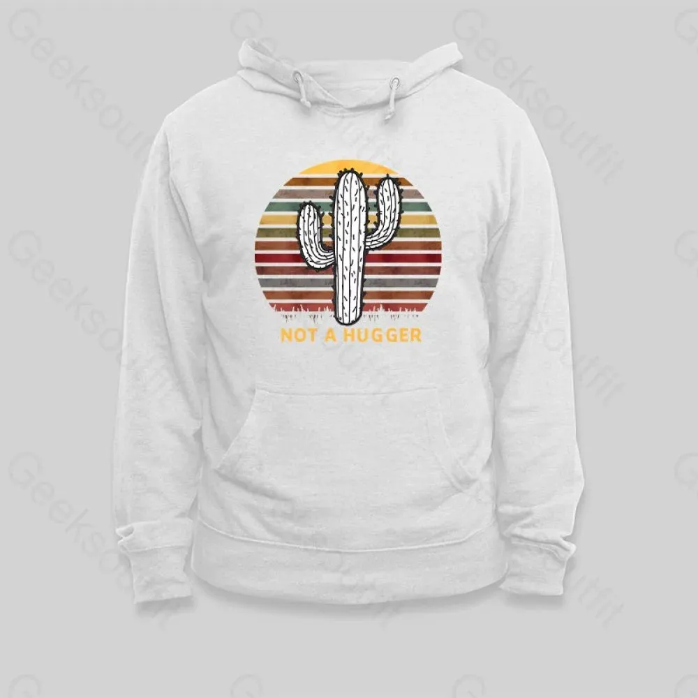 Alternative view of Not A Hugger Vintage Hoodie