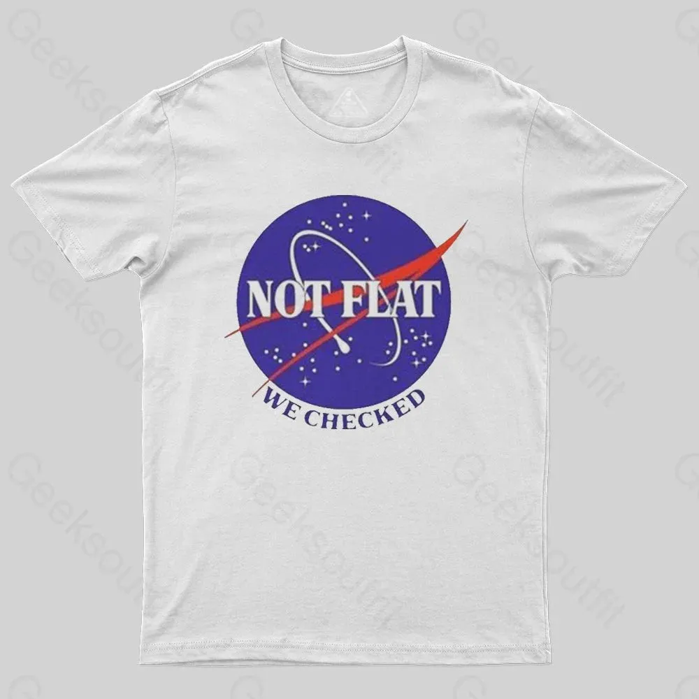 Not Flat Science Nerd T-shirt - Image 4