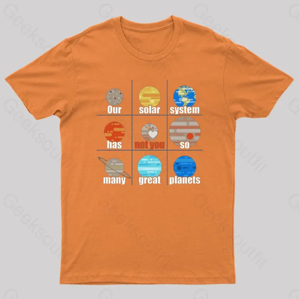 Not You, Pluto Nerd T-Shirt - Image 6