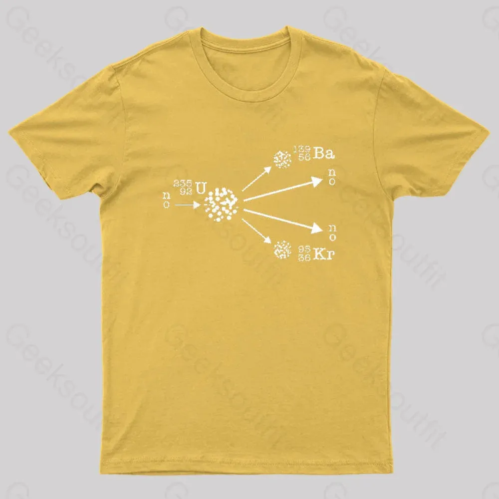 Nuclear Fission Nuclear Physicist Cool Geek T-Shirt - Image 7