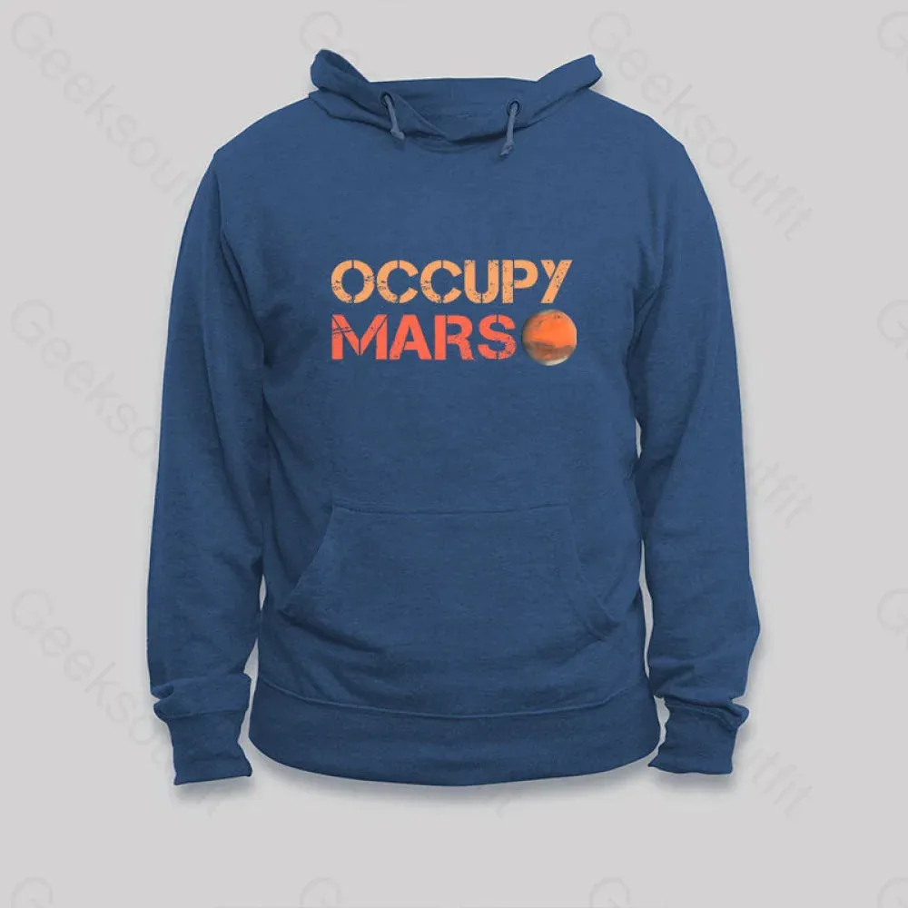 Alternative view of Occupy Mars Hoodie