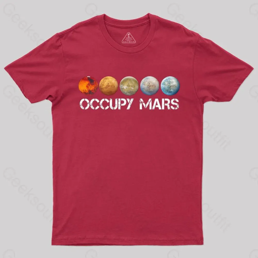 Occupy Mars Terraform Classic T-Shirt - Image 7