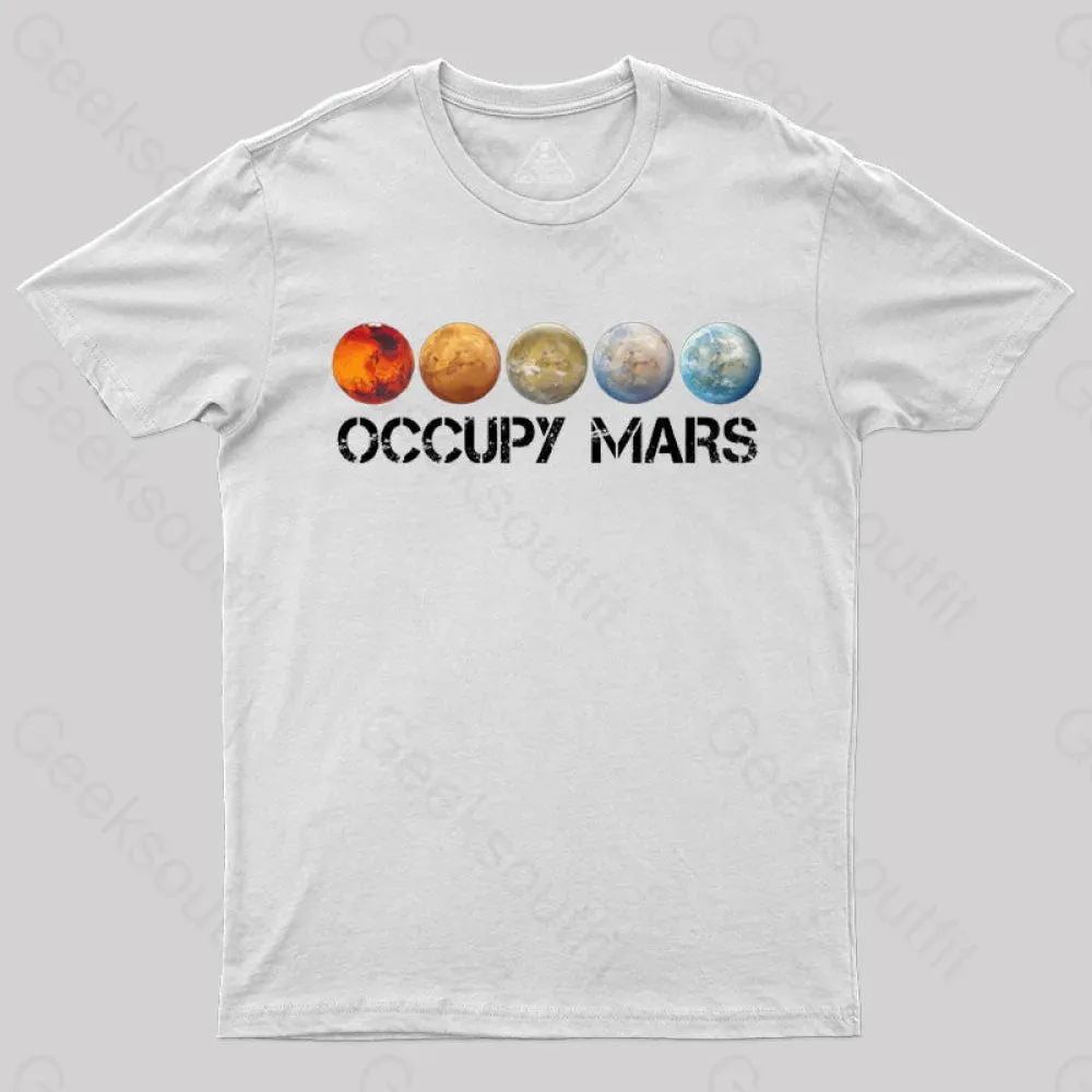 Occupy Mars Terraform Classic T-Shirt - Image 3