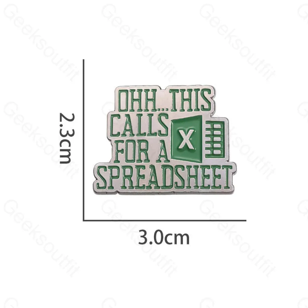 Office Software Excel Pins