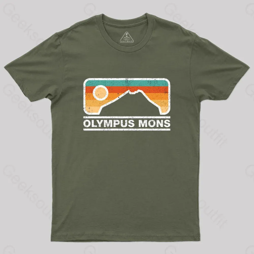 Alternative view of Olympus Mons Mars T-Shirt