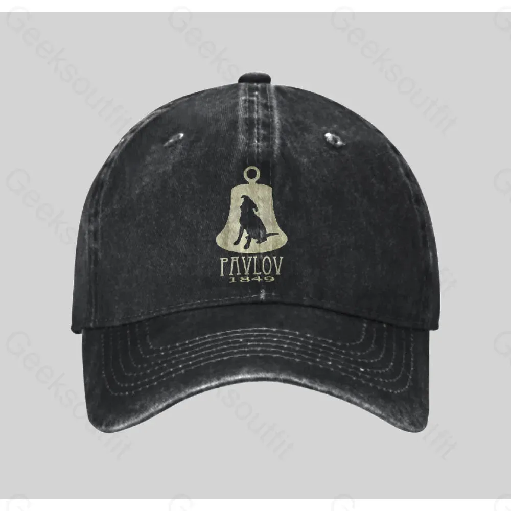 Pavlov's Dog Washed Vintage Baseball Cap - Image 2