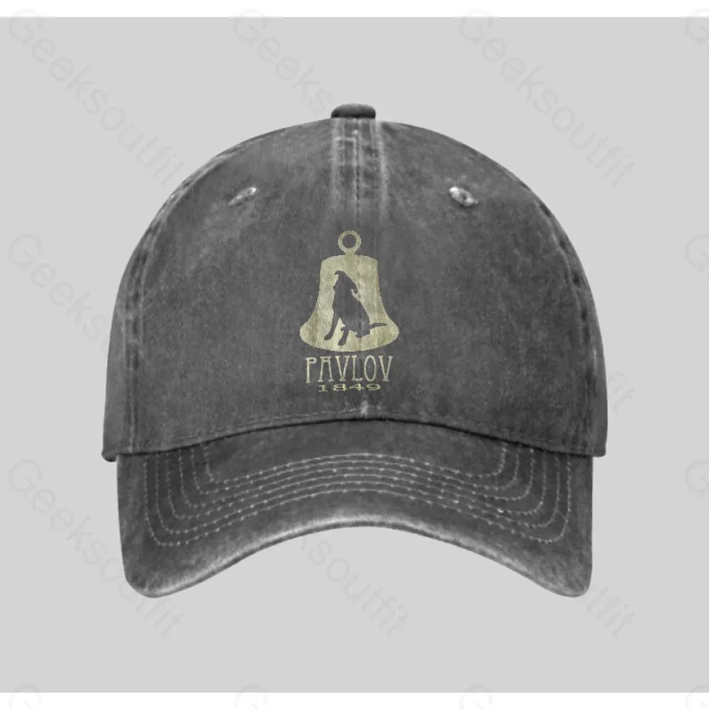 Pavlov's Dog Washed Vintage Baseball Cap - Image 3