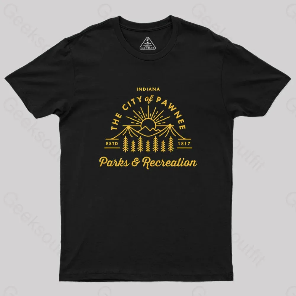 Pawnee Parks & Recreation Geek T-Shirt
