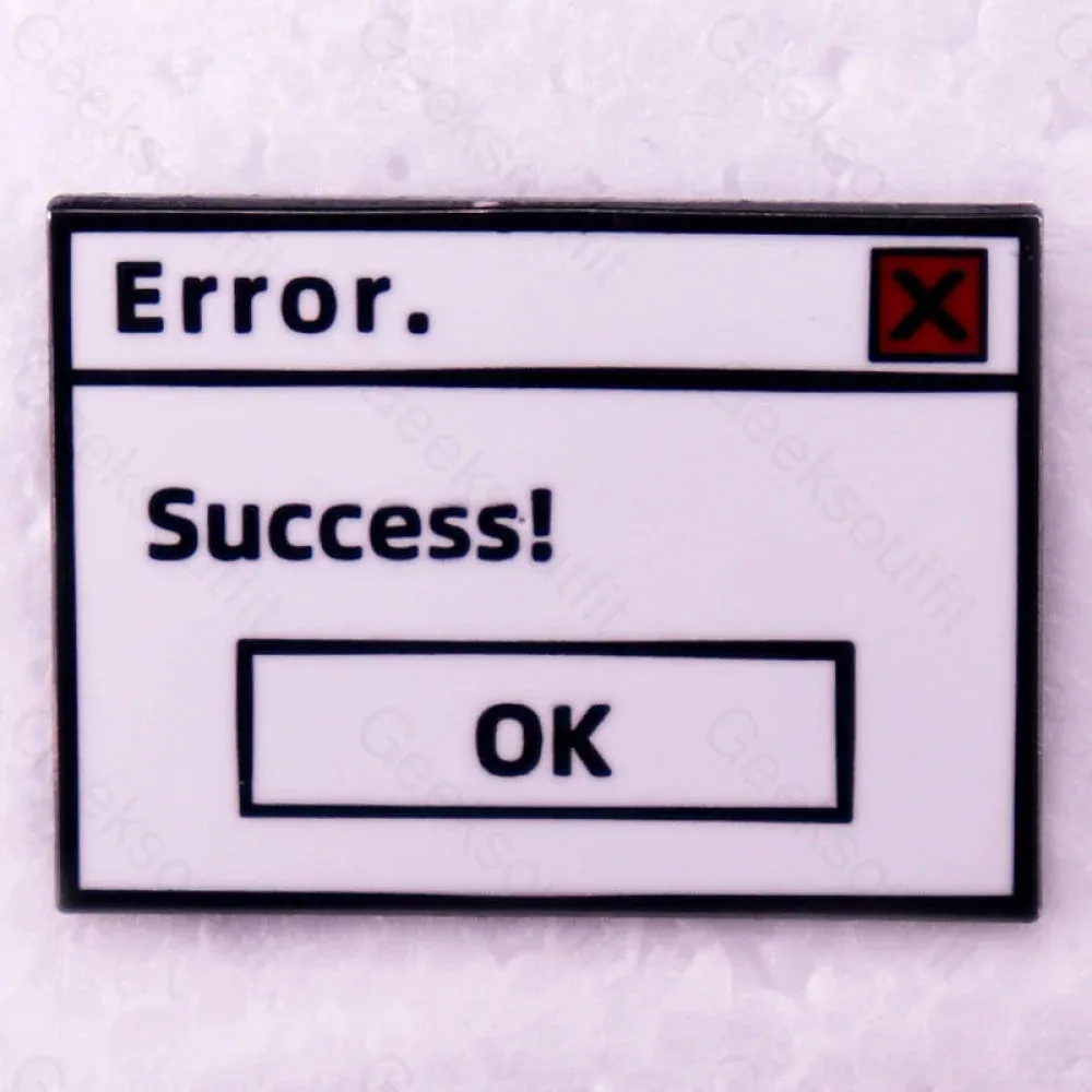 PC Error Pop-up Pins