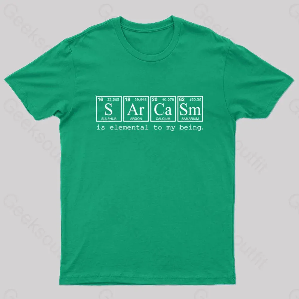 Periodic SArCaSm Nerd T-Shirt - Image 5