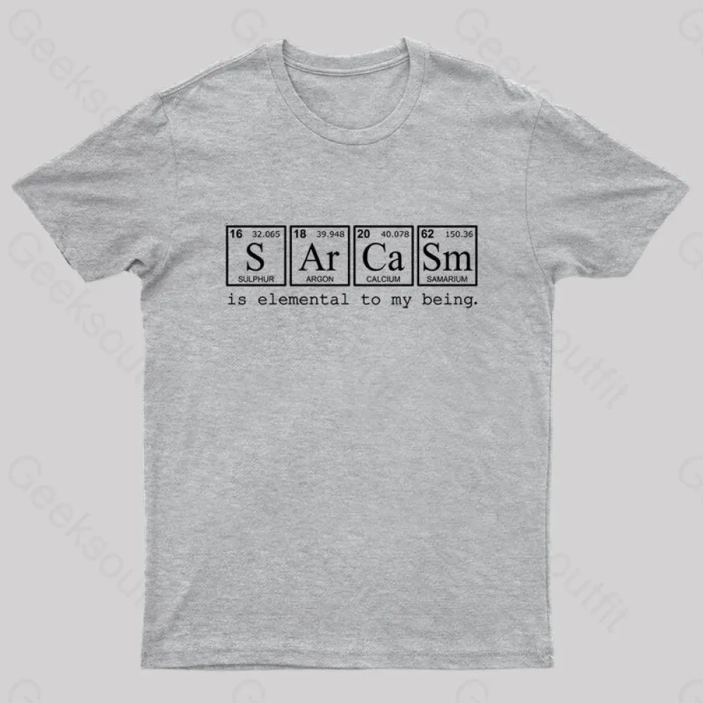 Periodic SArCaSm Nerd T-Shirt - Image 7