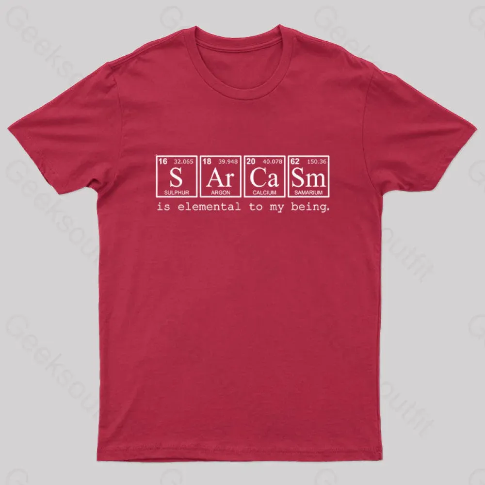 Periodic SArCaSm Nerd T-Shirt - Image 4
