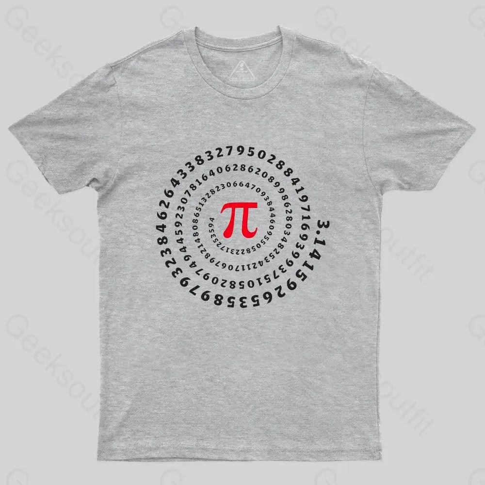 Pi Science Number Sequence Classic T-shirt - Image 3