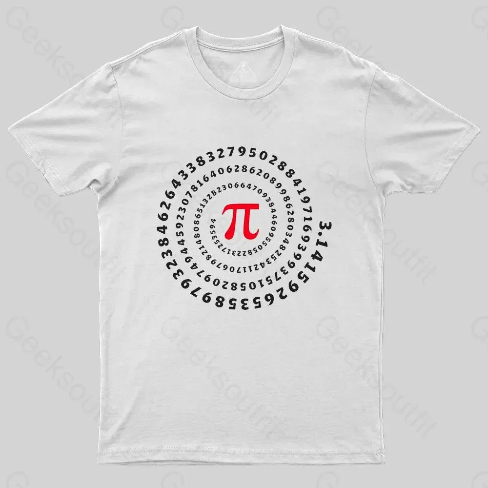 Pi Science Number Sequence Classic T-shirt - Image 5