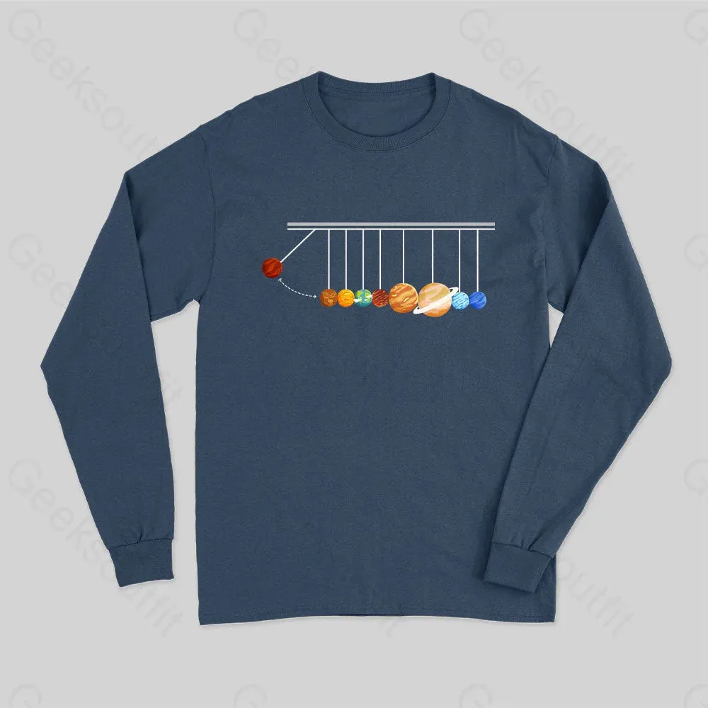 Planetary Physics Experiment Long Sleeve T-Shirt - Image 3