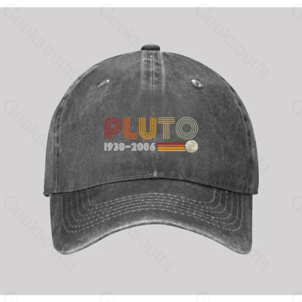 PLUTO Washed Vintage Baseball Cap