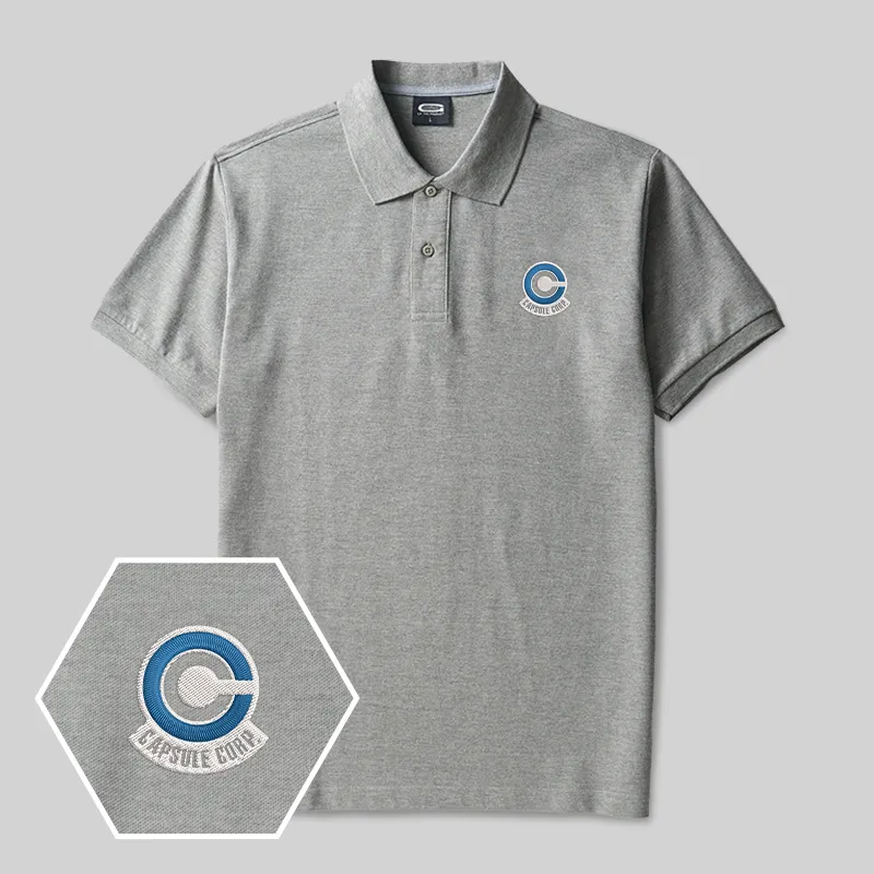 Alternative view of EcoTech Geek Embroidered Polo Shirt