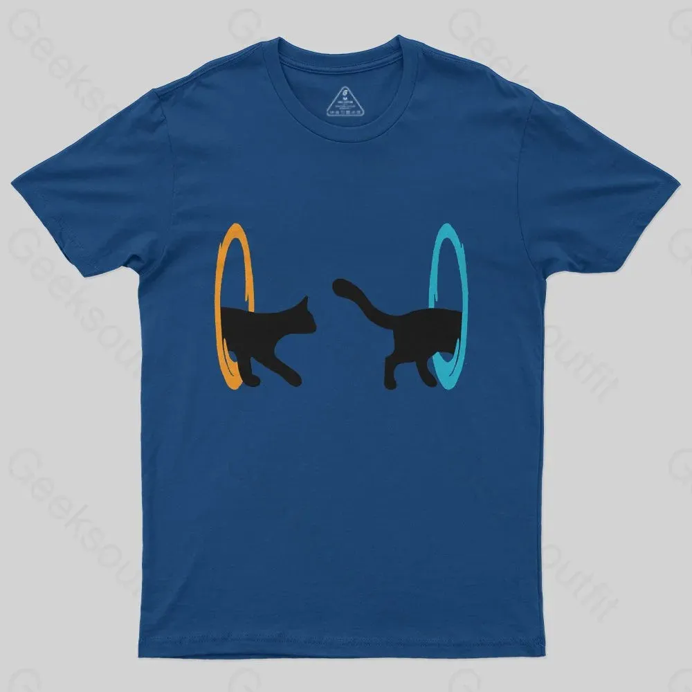 Portal Cat T-Shirt - Image 2