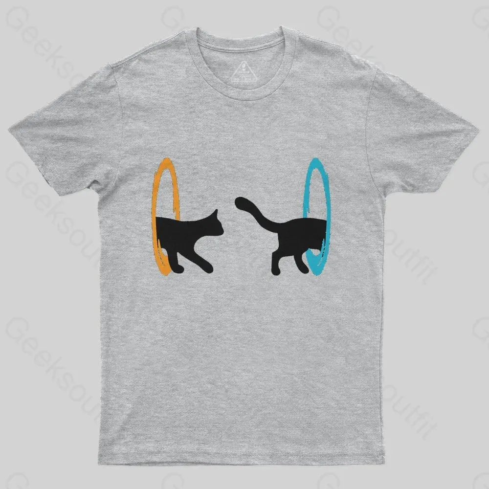 Portal Cat T-Shirt - Image 4