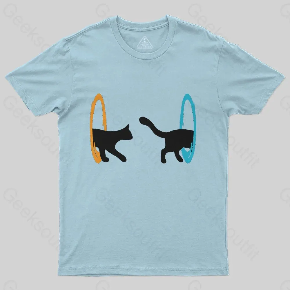 Portal Cat T-Shirt - Image 5