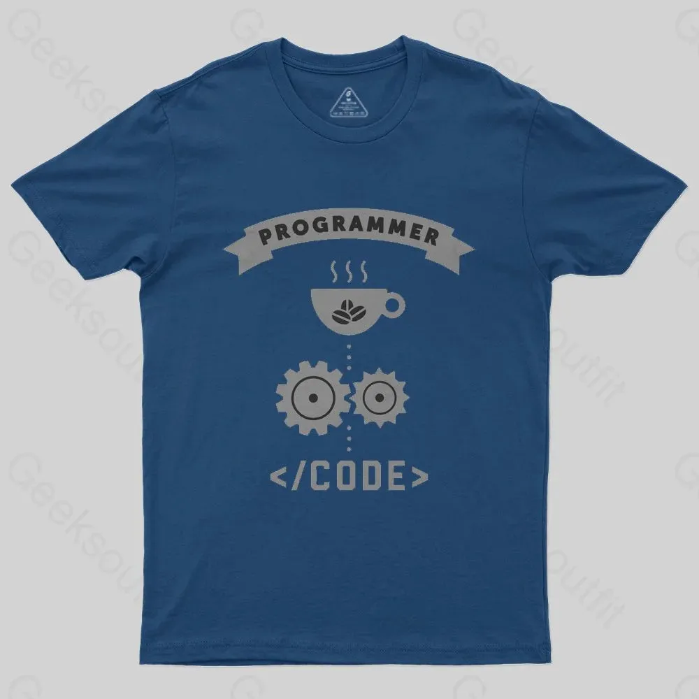 Programmer Coffee Code T-Shirt - Image 3