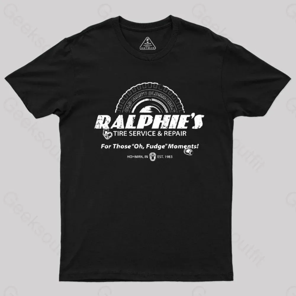 Alternative view of Ralphie's Tire T-Shirt