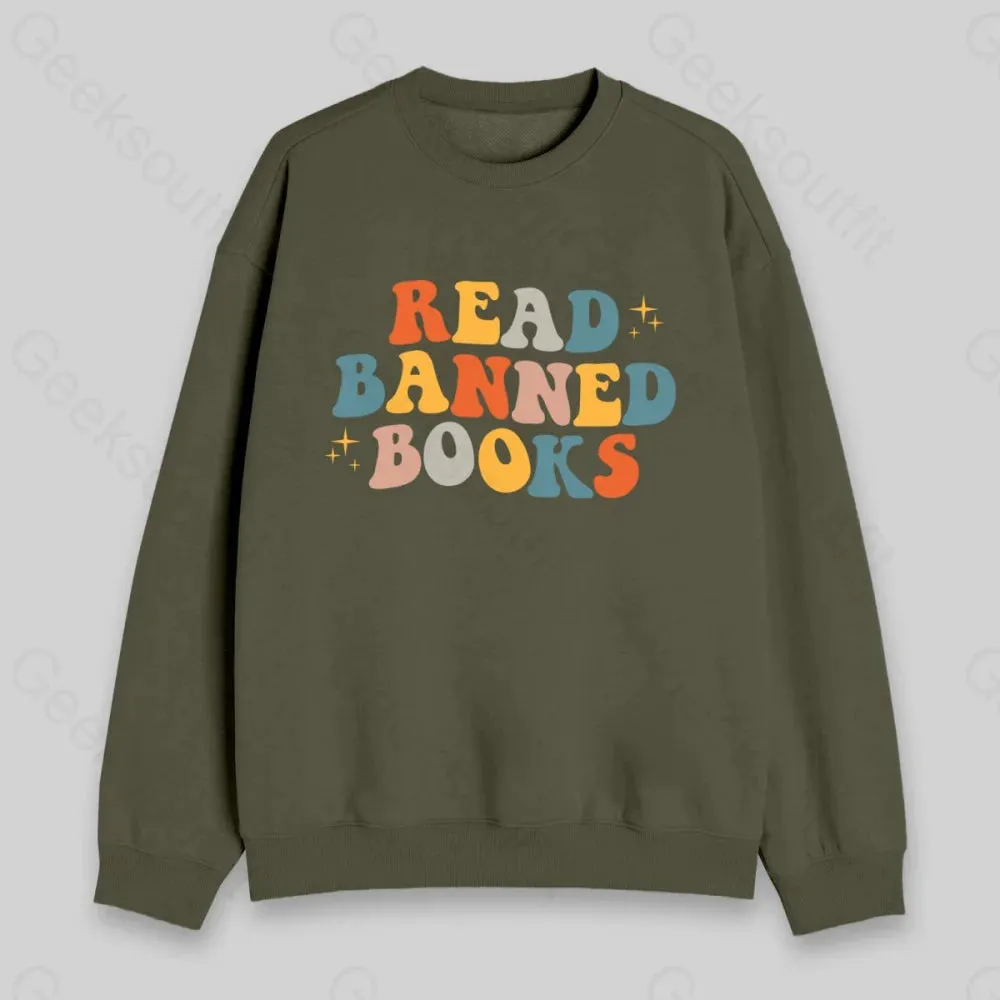 READ BANNED BOOKS Sweatshirt - Image 5