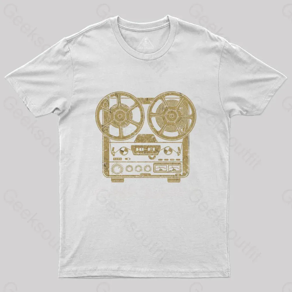 Really Reel To Reel T-Shirt - Image 4